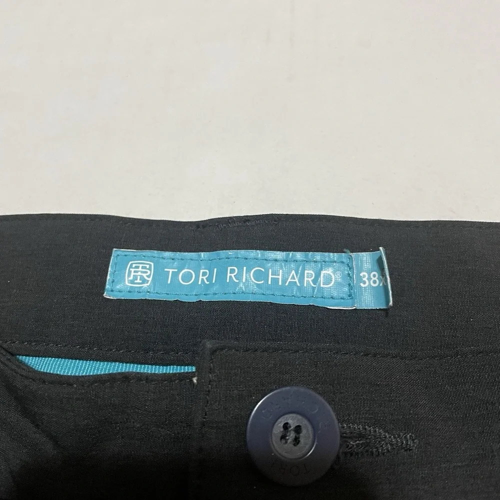 Lot Of 2 Tori Richard Pants Mens 38 X 27 Quick Dry‎ UPF Performance Golf Stretch